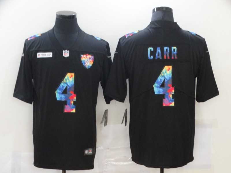 Nike Raiders #4 Derek Carr Multi-Color Black Crucial Catch Vapor Untouchable Limited Jersey,We sell and wholesale Nike Raiders #4 Derek Carr Multi-Color Black Crucial Catch Vapor Untouchable Limited Jersey on line form chian!